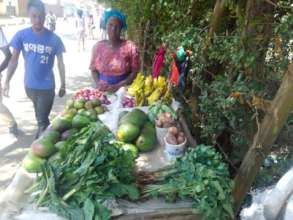 Kimotho's mother is empowered to provide food.