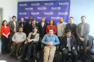 Advocates Eddie Ellis and Janie Jeffers w/ team