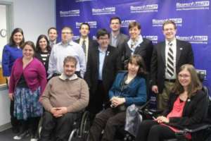 Maria from the White House with our Team