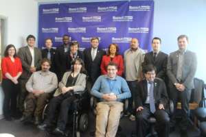 RespectAbility Team with advocates Janie and Eddie