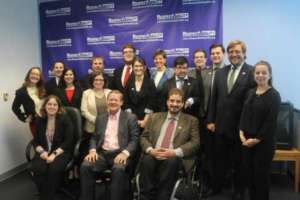Rep. Bartlett with our Team