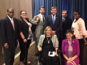 Our team with Jennifer Sheehy of ODEP