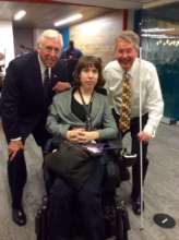 Fellow w/ Dem. Whip Steny Hoyer and John Pare