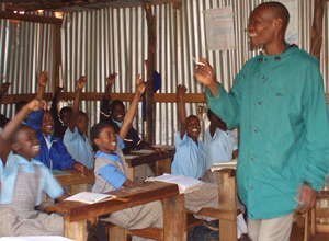 5th-grade math class