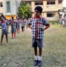 At Physical Training Session