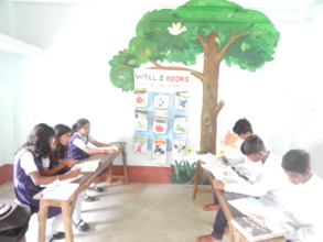 Children access open library regularly