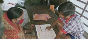 Studying under Mothers Supervision