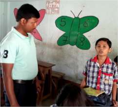 Answering at Teacher's queries in the Class