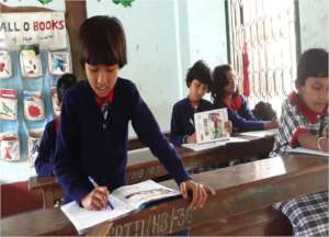 Reading out during studies in classroom