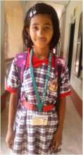 Diya with her ever smiling face