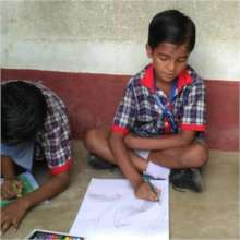 Samapan at his creative expressions