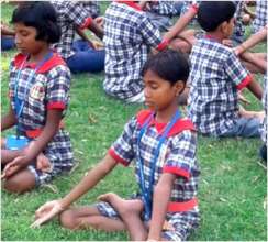 Sinjini at Yoga Class