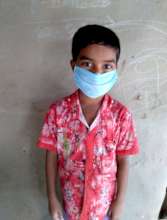 Sankar* with hope for better tomorrow...