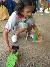 Children Create the Trees for their Manger (2008)