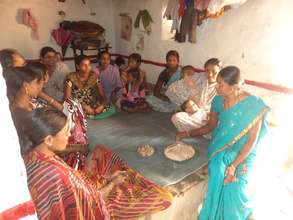 training SHGs on nutrient supplement