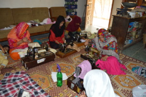 While Training on Workshop