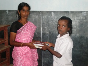 Ms.Selvi is girl beneficiary