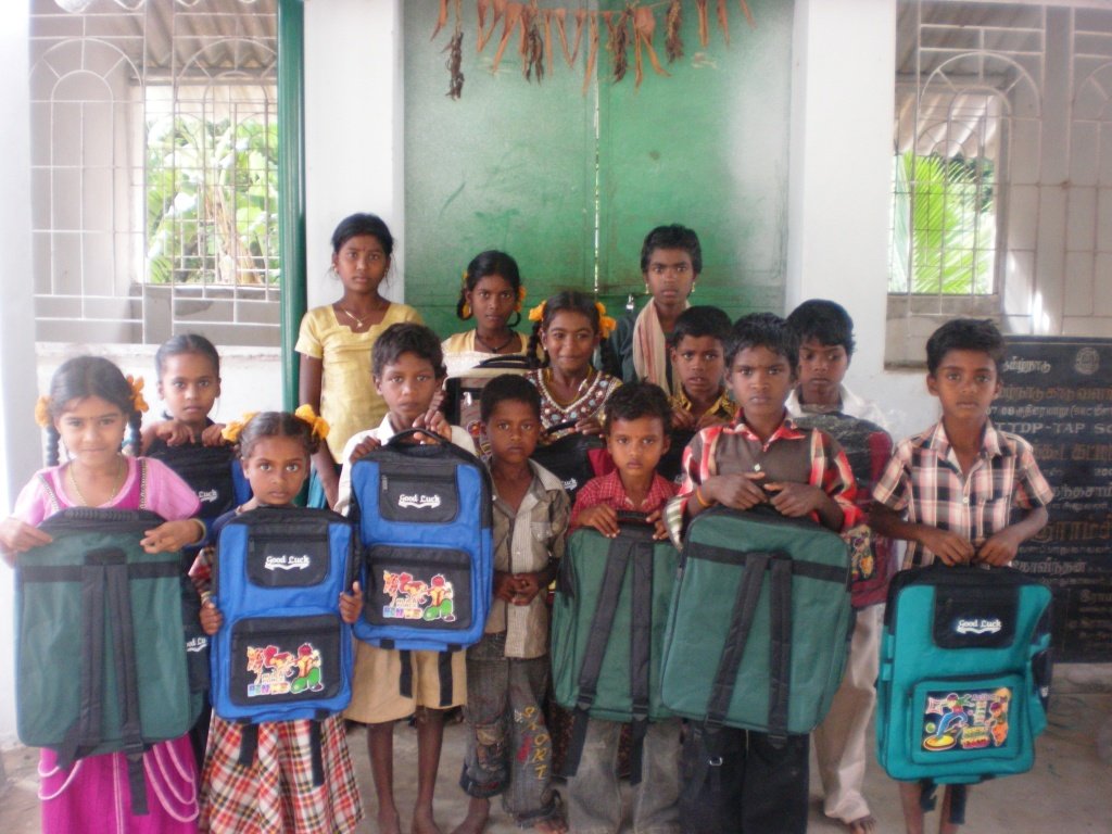 Supporting 55 Saltpan Workers' Children Education