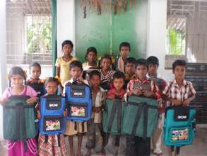 Supporting 55 Saltpan Workers' Children Education