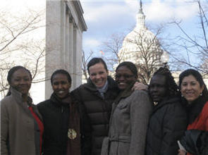 Country Directors and staff on Capitol Hill