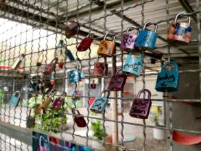Wall of Love Locks