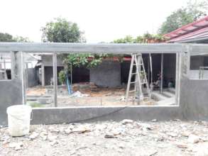 Kitty City construction site from road