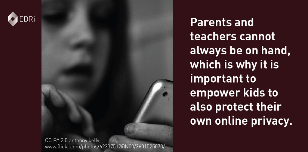 Educate and empower children on online privacy