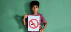 Creating awareness on Anti-tobacco day