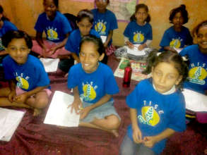 Enjoying a classroom session