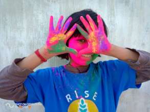 Holi celebration at RISE