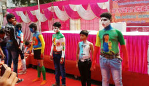 Body painting activity