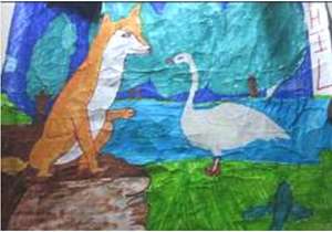 Painting made by a talented child