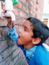 Teaching to save water at RISE