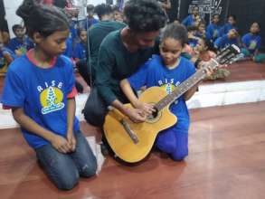 Learning new chords of life.