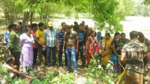 Rescue of snake at Karomsol, Betnoti.