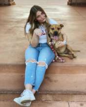 Her adopter says Pixie bring her so much joy