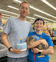 On his adoption day