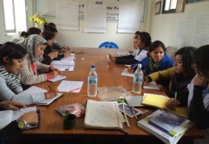 Hospice Nurses during training