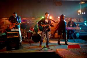 The Lucky Specials Performing
