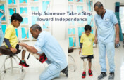 Help Someone Take a Step Toward Independence