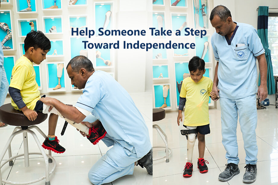 Help Someone Take a Step Toward Independence