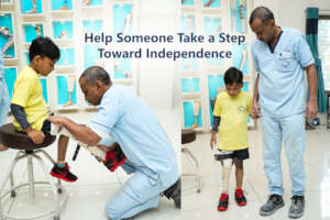 Help Someone Take a Step Toward Independence