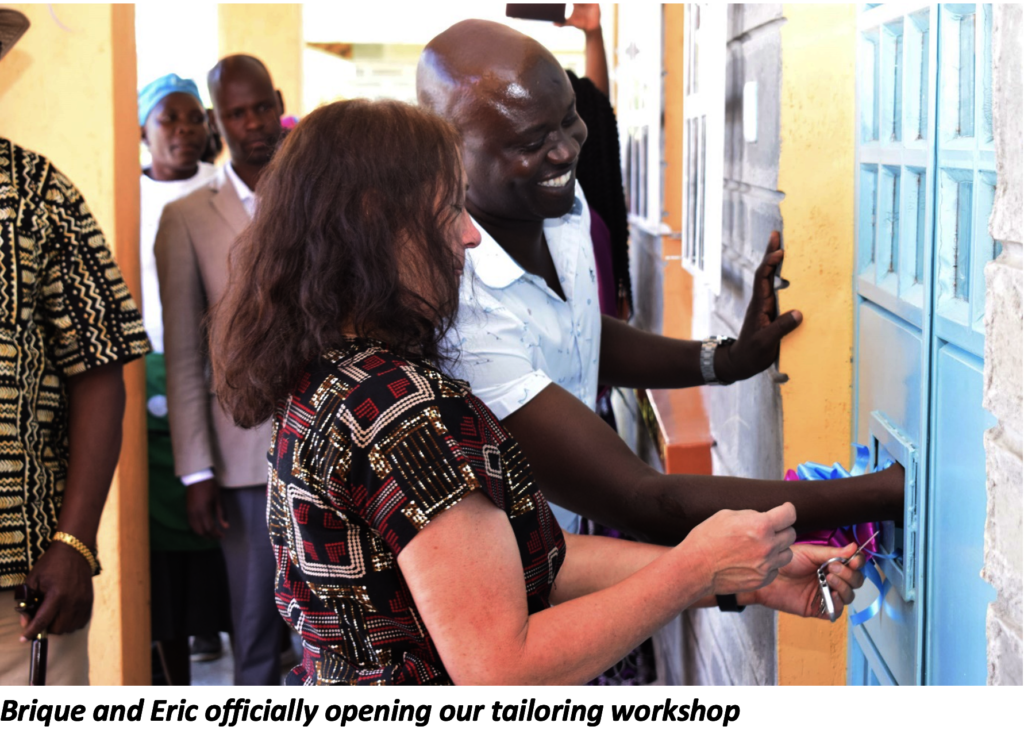 Official Opening of the Tailoring Workshop Nov2024