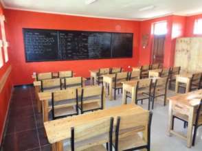 High-quality classrooms right outside of the slums