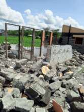 Girls' Restroom After The Flood