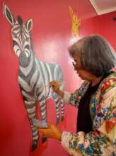 An Artist Painting the Day Care Classroom