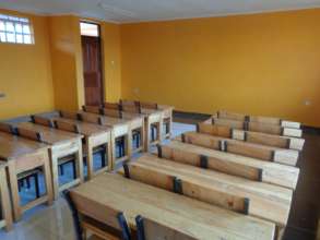 The 5th classroom at the LLK Primary School