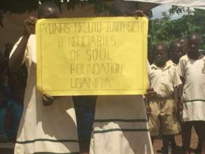 Sponsored students help welcome S.O.U.L. to Iganga