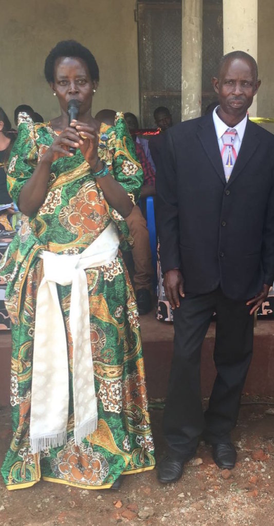 Community leaders speak at the opening ceremony