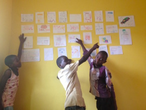 Students enjoy a holiday visit to the Center